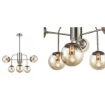 Люстра на штанге Amber Balls Chandelier 6