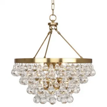 Подвесная люстра Robert Abbey Bling Chandelier Antique Brass