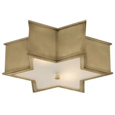 Потолочный светильник Sophia Flush Mount Brass
