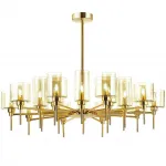 Люстра на штанге AXO Light Spillray Gold Lamps 20