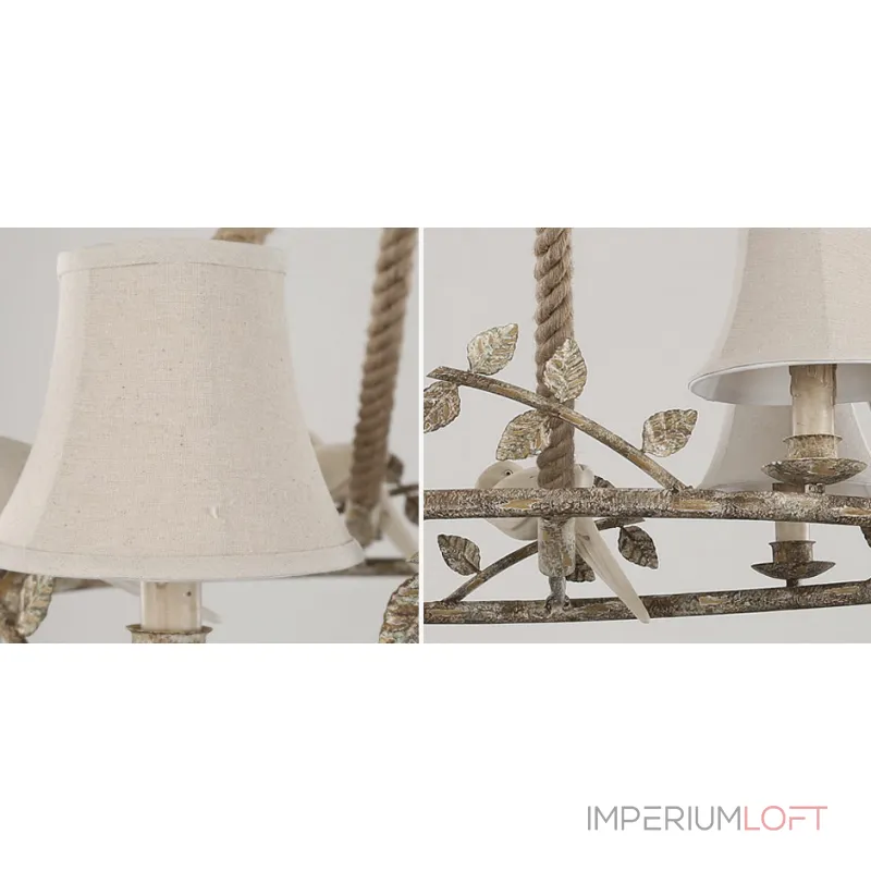 Подвесная люстра Norman Bird Forest Patina 3