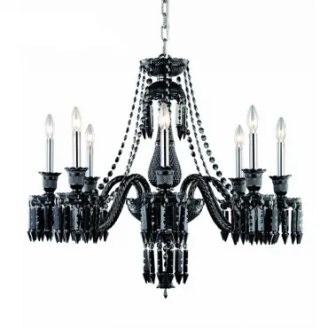 Подвесная люстра BACCARAT Zenith Midnight Chandelier 8