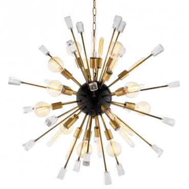 Подвесная люстра Eichholtz Tivoli Chandelier Brass S