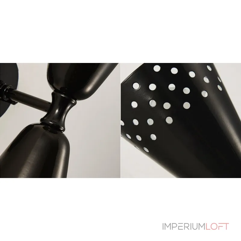 Бра Delightfull Cairo Perforation Black от ImperiumLoft Бра Delightfull Cairo Perforation Black от ImperiumLoft