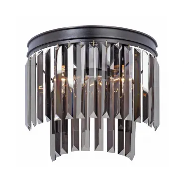 Бра Стеклянные подвесы Glass Odeon Crystal Smok 2 яруса 33 см