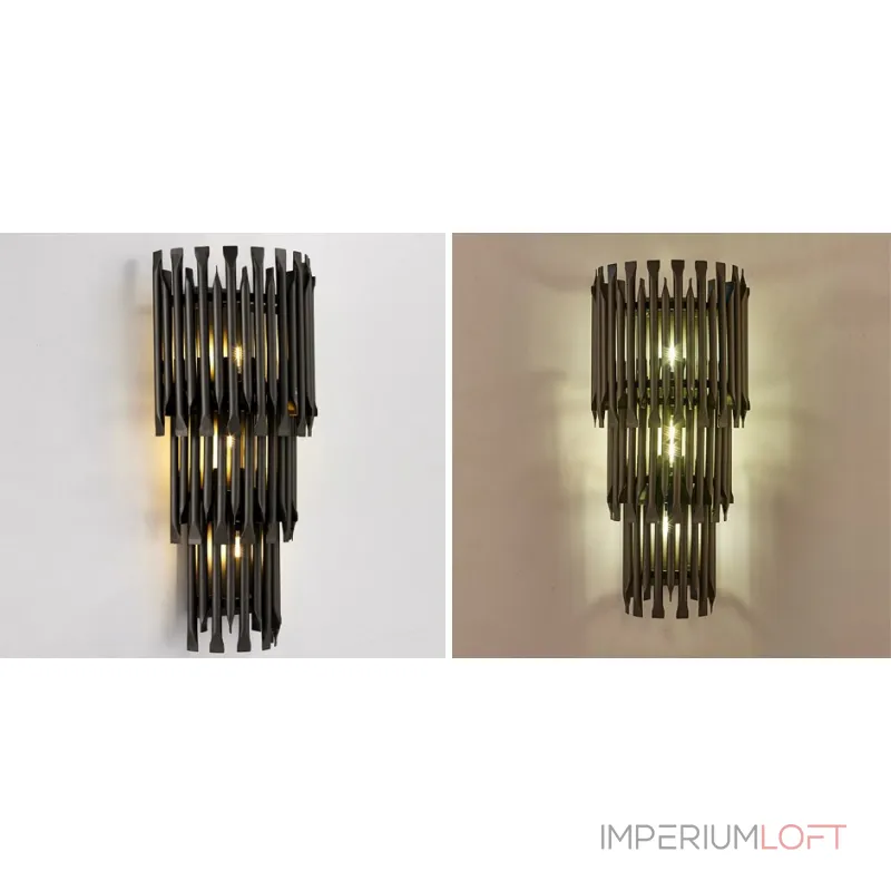 Бра MATHENY III WALL LAMP by DELIGHTFULL Black от ImperiumLoft Бра MATHENY III WALL LAMP by DELIGHTFULL Black от ImperiumLoft