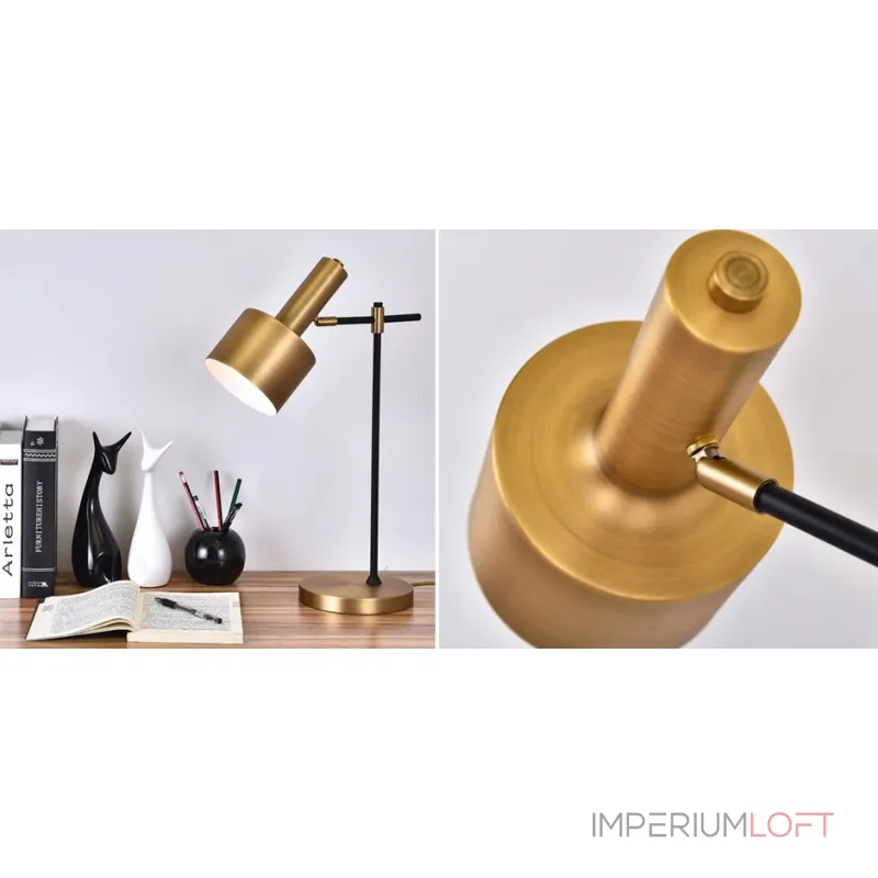 Настольная лампа Margarita Brass Table Lamp от ImperiumLoft