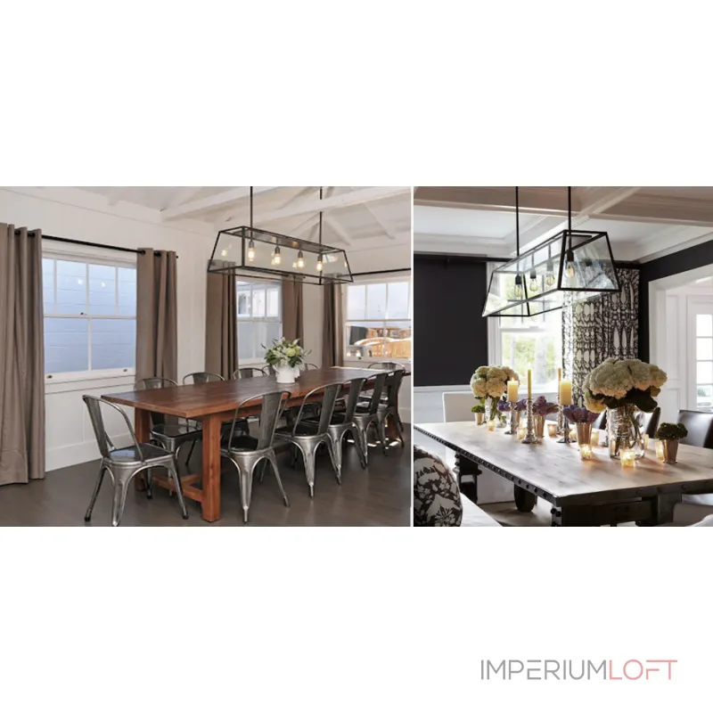 Люстра Loft Industrial Filament Chandelier Big от ImperiumLoft