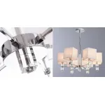 Подвесная люстра Tradonico Chandelier Chromium