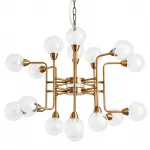 Подвесная люстра Bistro Globe Milk Chandelier 16