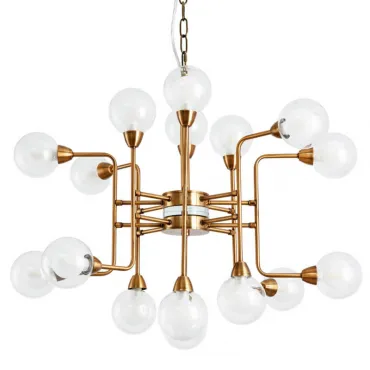 Подвесная люстра Bistro Globe Milk Chandelier 16 Подвесная люстра Bistro Globe Milk Chandelier 16