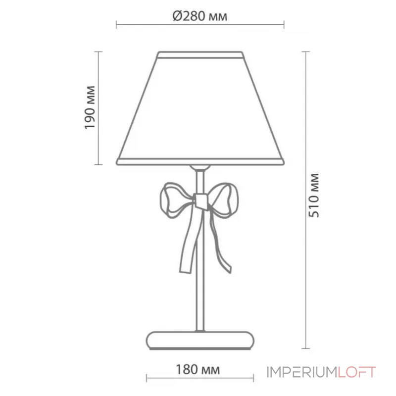 Настольная лампа Kinder rosset от ImperiumLoft Настольная лампа Kinder rosset от ImperiumLoft