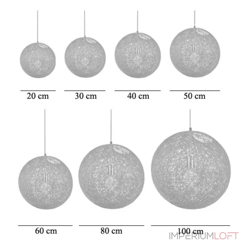 Подвесной светильник The Random Light Brown 60 от ImperiumLoft Подвесной светильник The Random Light Brown 60 от ImperiumLoft