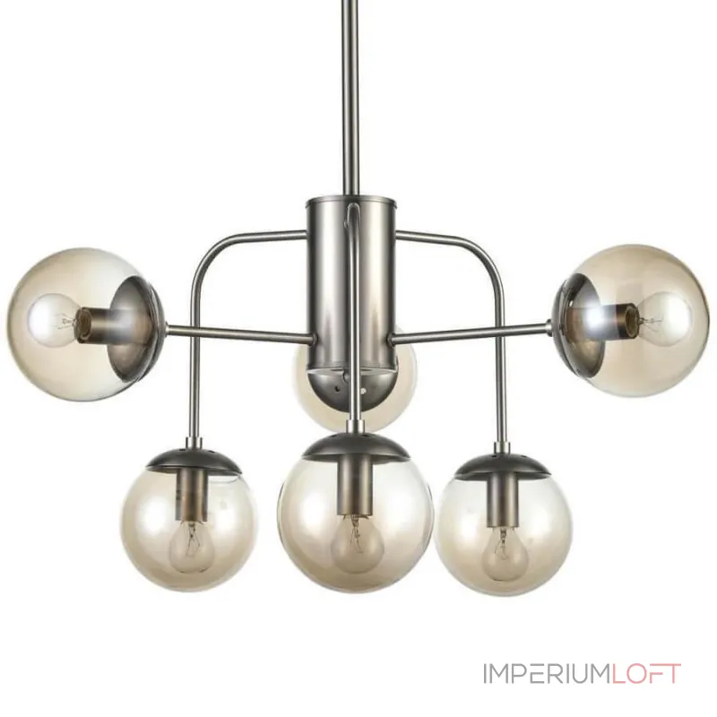 Люстра на штанге Amber Balls Chandelier 6 Люстра на штанге Amber Balls Chandelier 6
