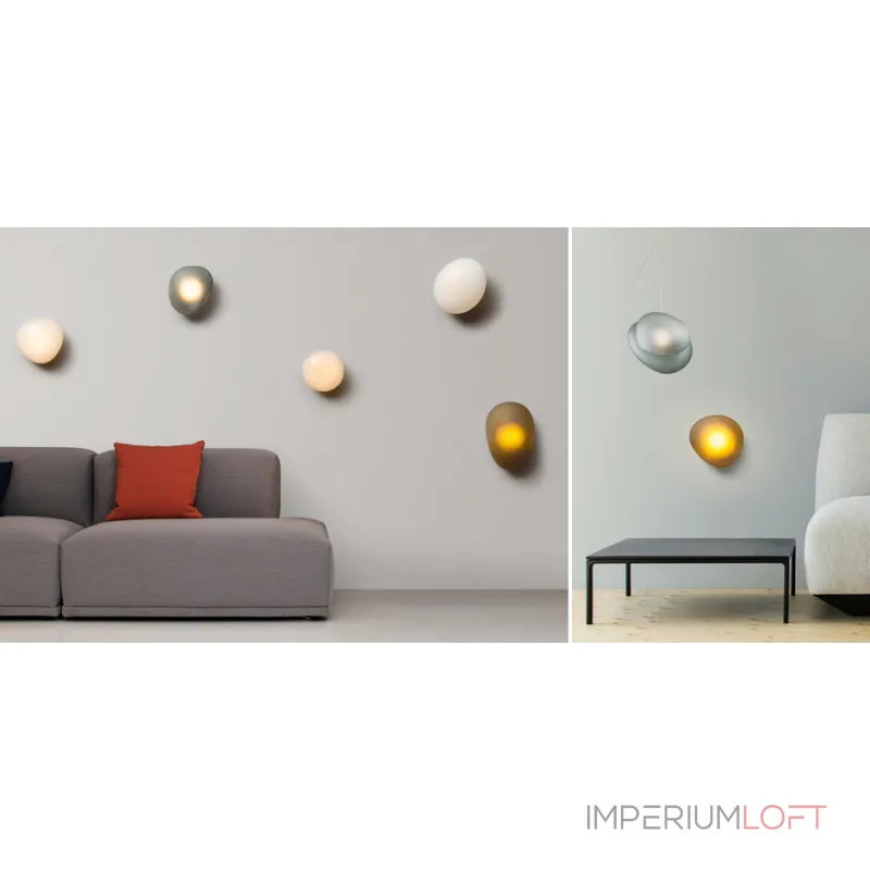Бра ANDlight Pebble Ceiling Wall  от ImperiumLoft