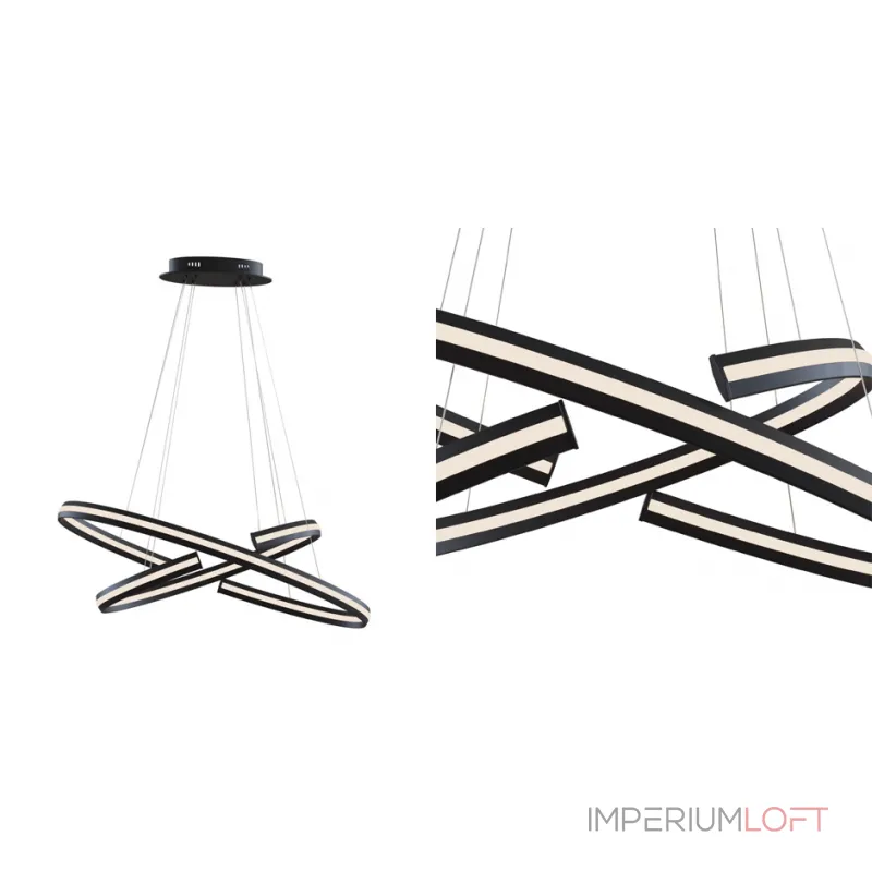 Подвесная люстра Half Ring Black & White Pendant S Подвесная люстра Half Ring Black & White Pendant S