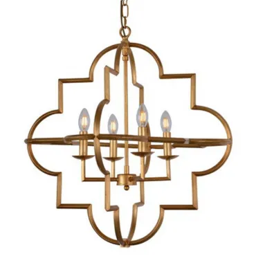 Подвесная люстра Mandeville Gold Chandelier