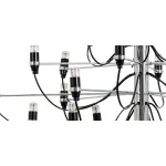 Подвесная люстра Flos 2097 50 holder Chrome by Gino Sarfatti