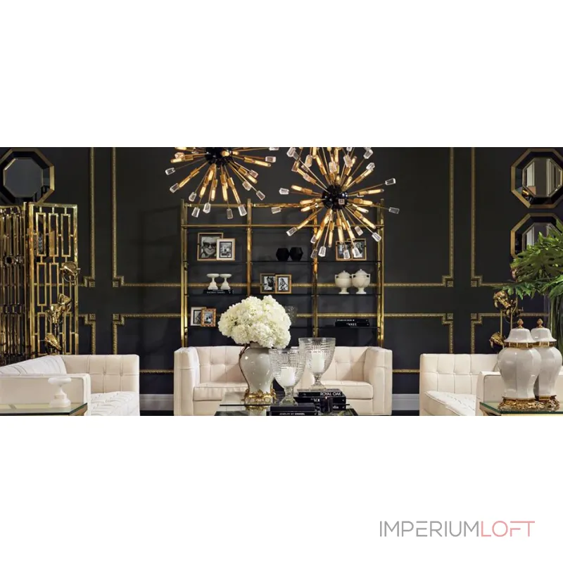 Подвесная люстра Eichholtz Tivoli Chandelier Brass S