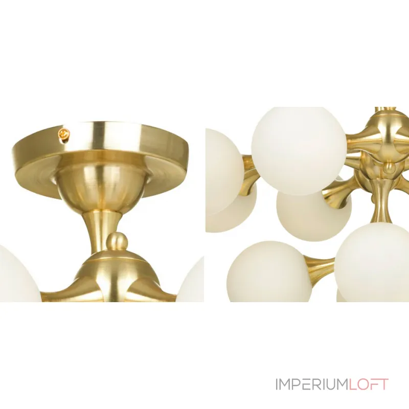 Потолочная люстра MOONDROP Lamp Gold 13 Потолочная люстра MOONDROP Lamp Gold 13