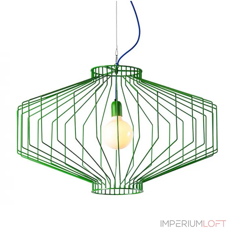 Подвесной светильник Cage Wire Color Big от ImperiumLoft