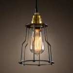 Подвесной светильник Loft Industrial Cage Filament Pendant от ImperiumLoft