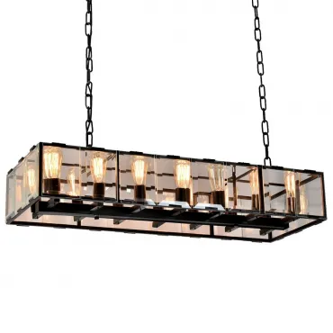 Подвесная люстра Harlow Crystal SQUARE Chandelier 14