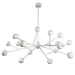 Люстра на штанге Last Night white