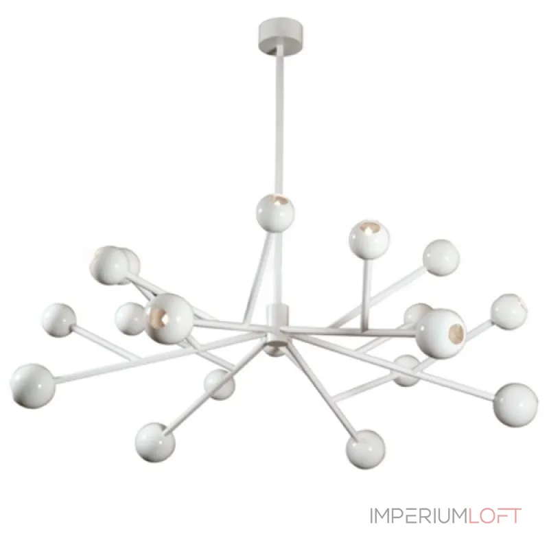 Люстра на штанге Last Night white Люстра на штанге Last Night white