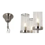 Подвесная люстра LIAISON ONE-TIER Chandelier 7 Silver