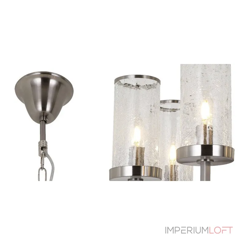 Подвесная люстра LIAISON ONE-TIER Chandelier 7 Silver