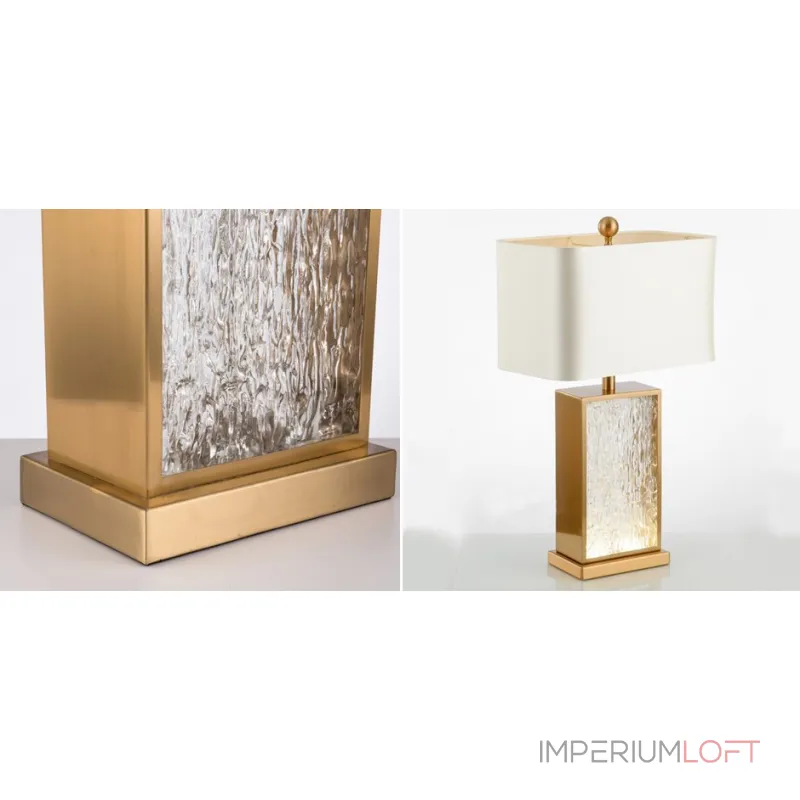 Настольная лампа Glass Ingot от ImperiumLoft Настольная лампа Glass Ingot от ImperiumLoft
