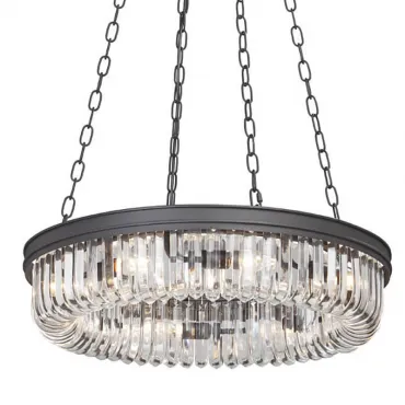 Подвесная люстра Retro Frozen Clear Glass Chandelier D 62 Подвесная люстра Retro Frozen Clear Glass Chandelier D 62
