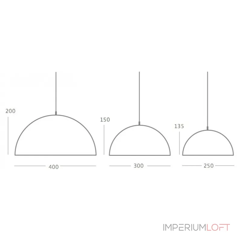 Подвесной светильник Cork Semisphere от ImperiumLoft