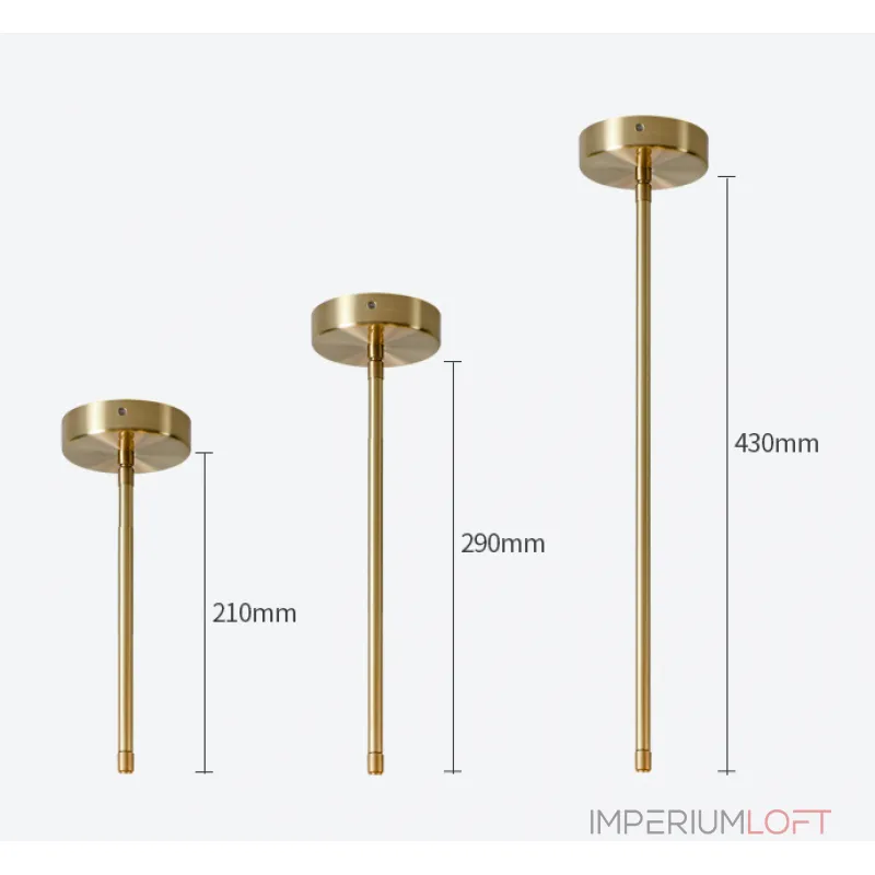 Люстра на штанге Cherry Bomb 16 balls Gold