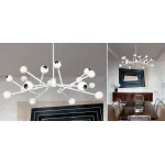 Люстра на штанге Last Night white