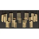 Подвесная люстра massif central 24 GRAND CRU CONTEMPORARY CHANDELIER GLASS