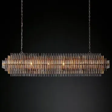 Подвесная люстра Restoration Hardware Emile Linear Chandelier