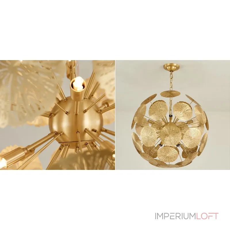 Подвесная люстра GLOBAL VIEWS LILY PAD Chandelier