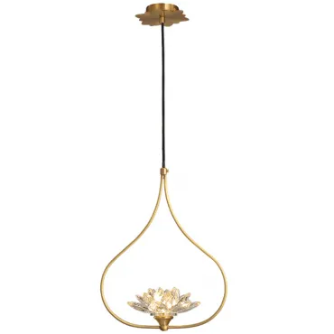 Хрустальный светильник Цветок Лотоса Lotus flower Clear Glass pendant lamp A Хрустальный светильник Цветок Лотоса Lotus flower Clear Glass pendant lamp A