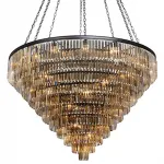 Подвесная люстра ODEON Amber GLASS 11-TIER D160