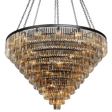 Подвесная люстра ODEON Amber GLASS 11-TIER D160