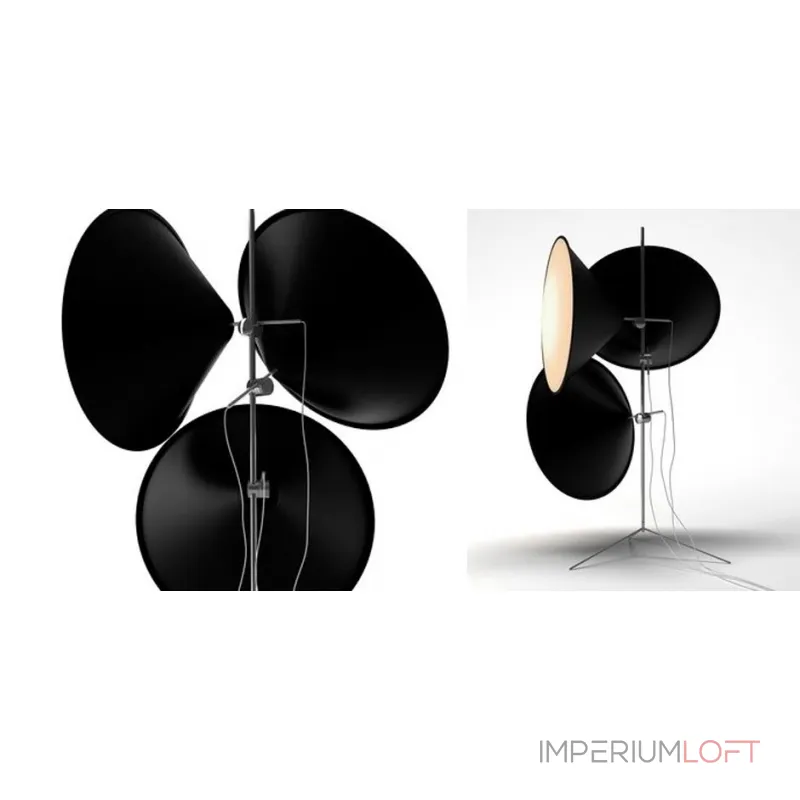 Торшер Tom Dixon Cone Black от ImperiumLoft Торшер Tom Dixon Cone Black от ImperiumLoft