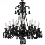 Подвесная люстра BACCARAT Zenith Midnight Chandelier 18