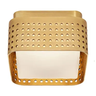 Потолочный светильник PRECISION Petite Flush Mount Brass 