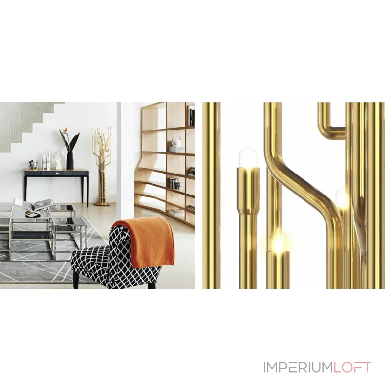 Торшер JANIS floor lamp от ImperiumLoft