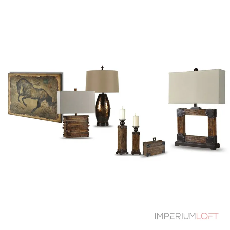 Настольная лампа Vintage Copper от ImperiumLoft