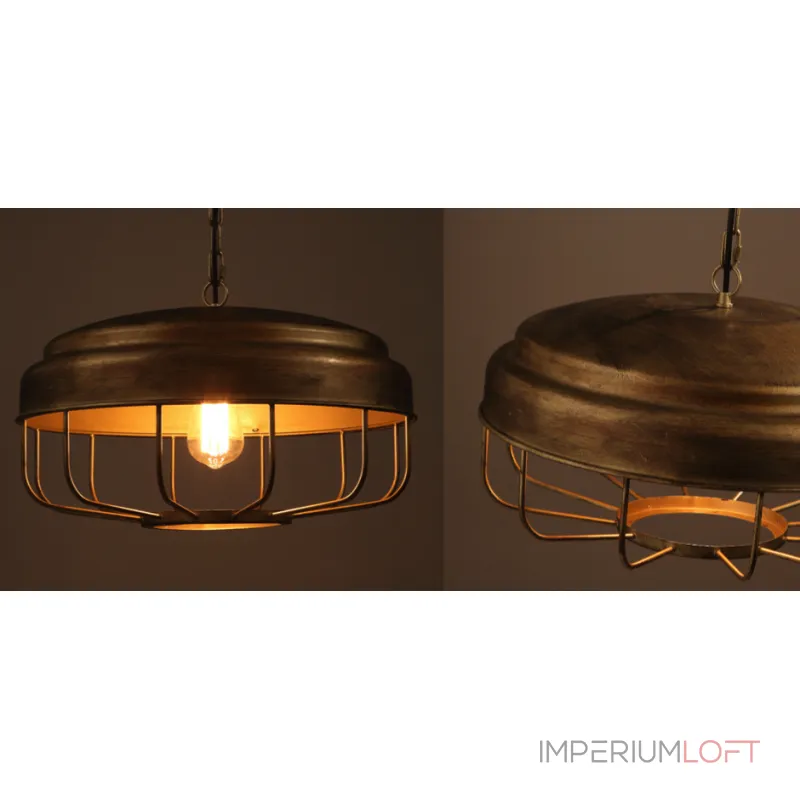 Подвесной светильник Lofter Golden Cage от ImperiumLoft