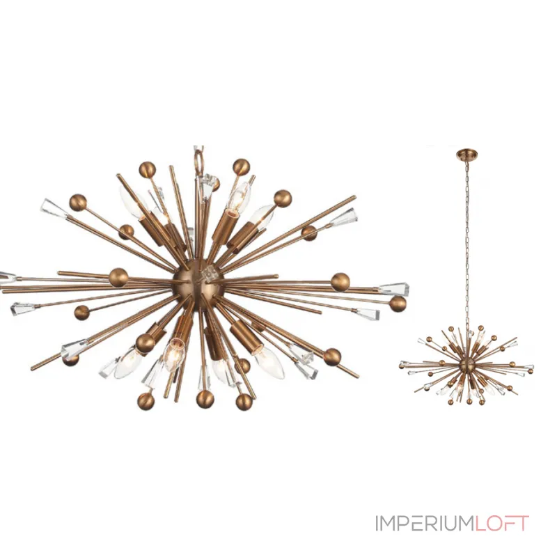 Подвесная люстра GIANT SPUTNIK Chandelier Copper Подвесная люстра GIANT SPUTNIK Chandelier Copper