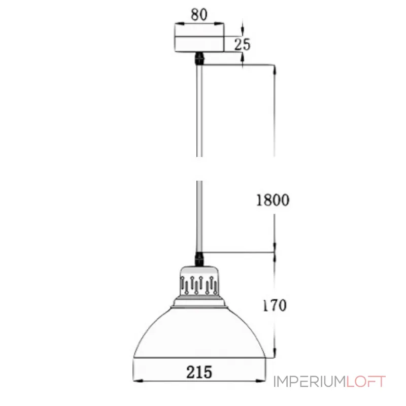 Люстра Loft Rust Pendant от ImperiumLoft